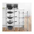 2/3/4/5 Layers Kitchen Stainless Hanging Pot Rack
